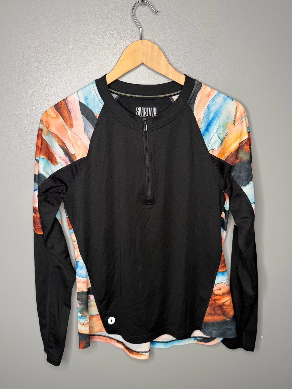 Smartwool Mountain Bike Long Sleeve Jersey Half Zip - Picture 2 of 9